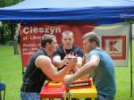 III Otwarte Mistrzostwa Cieszyna w Armwrestlingu /fot. MOSiR